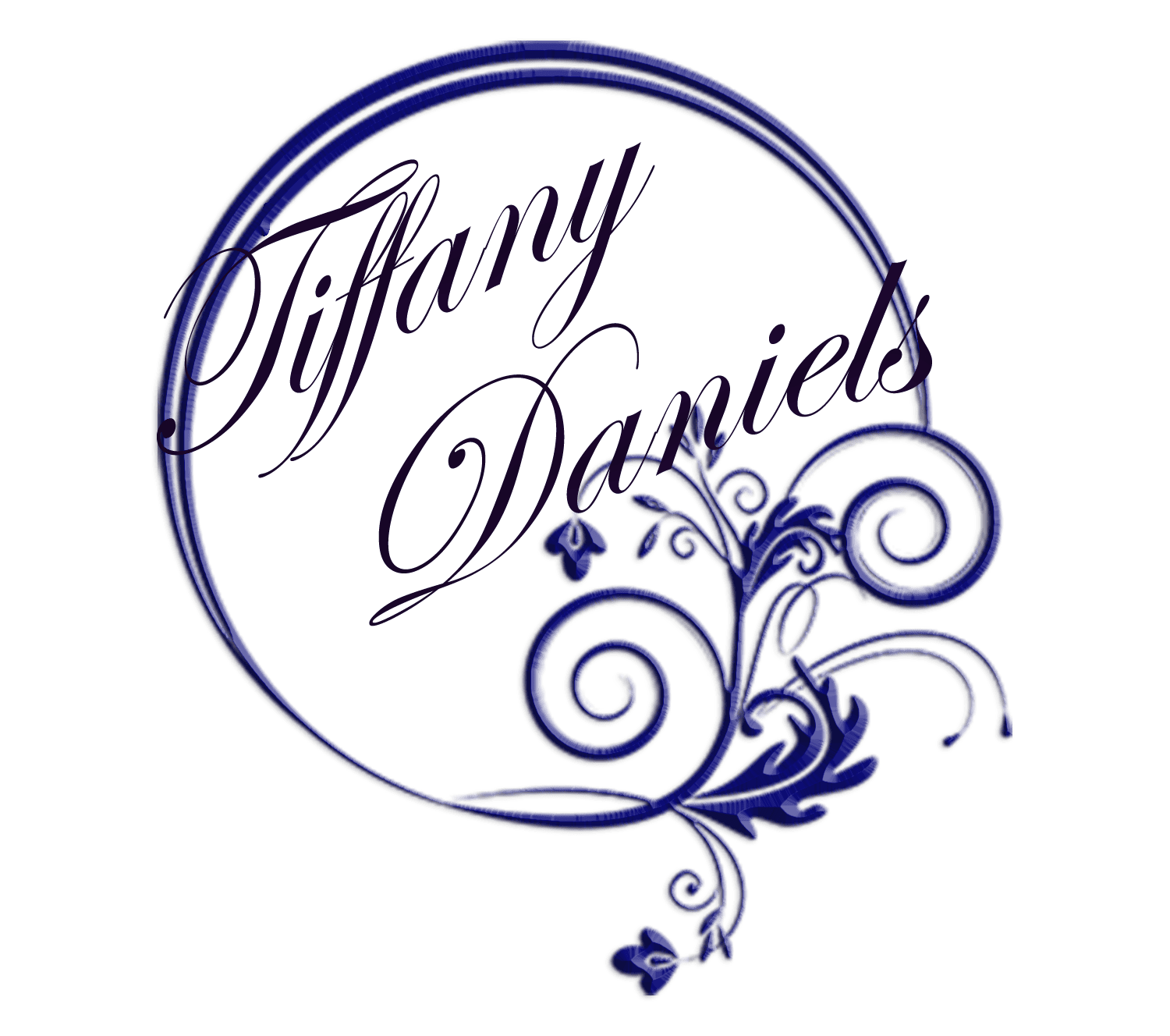 Tiffany Daniels Logo in Violet